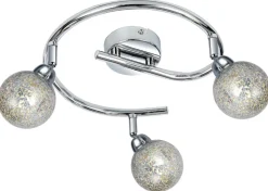 Lampa sufitowa Kaleidoscope spirala 3x4W LED G9 chrom