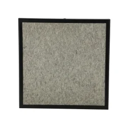 Lampa sufitowa Luxan 29x29 czarny 28W LED 4000K fornir golden