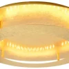 Lampa sufitowa Merle plafon 50 24W LED  3000K złoty