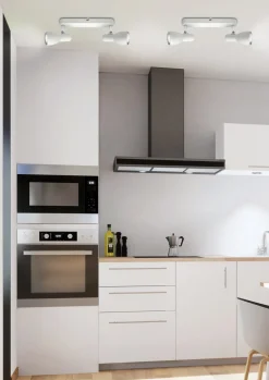 Lampa sufitowa Picardo listwa 2x40W E14  biały mat