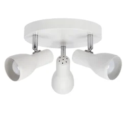 Lampa sufitowa Picardo plafon 3x40W E14 biały mat
