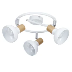 Lampa sufitowa Puerto spirala 3x40W E14  biały