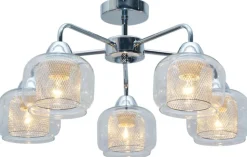 Lampa sufitowa Ray 5x40W E14 chrom