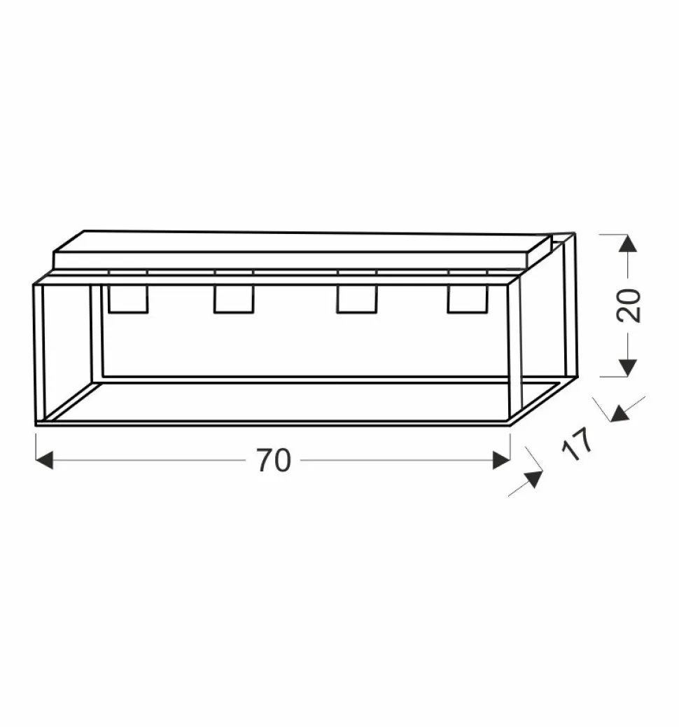 Lampa sufitowa Retro czarny 4x40W E27 klosz czarny
