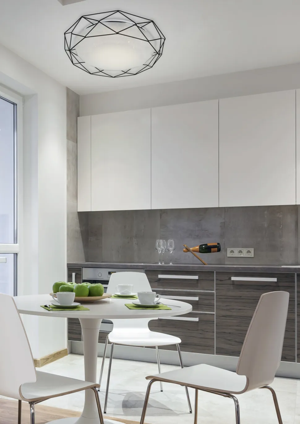 Lampa sufitowa Sven plafon 43 28W LED 3000K czarny