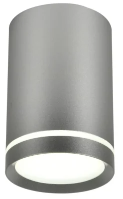 Lampa sufitowa Tuba 1x15W GU10 6,8/10  srebrny matowy