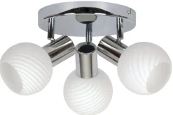 Lampa sufitowa Turno plafon 3x40W E14  chrom