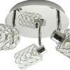 Lampa sufitowa York plafon 3x40W G9 chrom