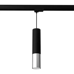 Lampa szynowa LOOPEZ czarny/chrom
