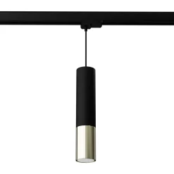 Lampa szynowa LOOPEZ czarny/złoty GU10 4000K 7W 530lm