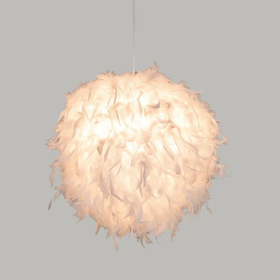 Lampa Winter 35cm biała
