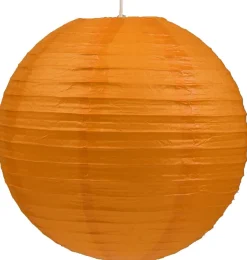 Lampa wisząca Abażur papierowy-kokon  kula papierowa 50 pomarańcz