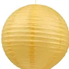 Lampa wisząca Abażur papierowy-kokon  kula papierowa 50 żółty