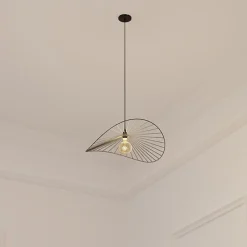 Lampa wisząca Adelia 58cm czarna