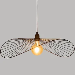 Lampa wisząca Adelia 58cm czarna