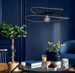 Lampa wisząca Alara czarna 69,5cm