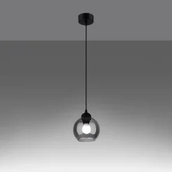 Lampa wisząca ALINO 1 czarna