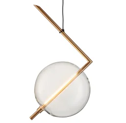 Lampa wisząca AMORE - 1 LED złota 24 cm