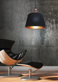 Lampa wisząca Amore 1x60W E27 stożek czarny