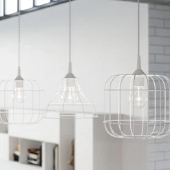 Lampa wisząca ANATA biała