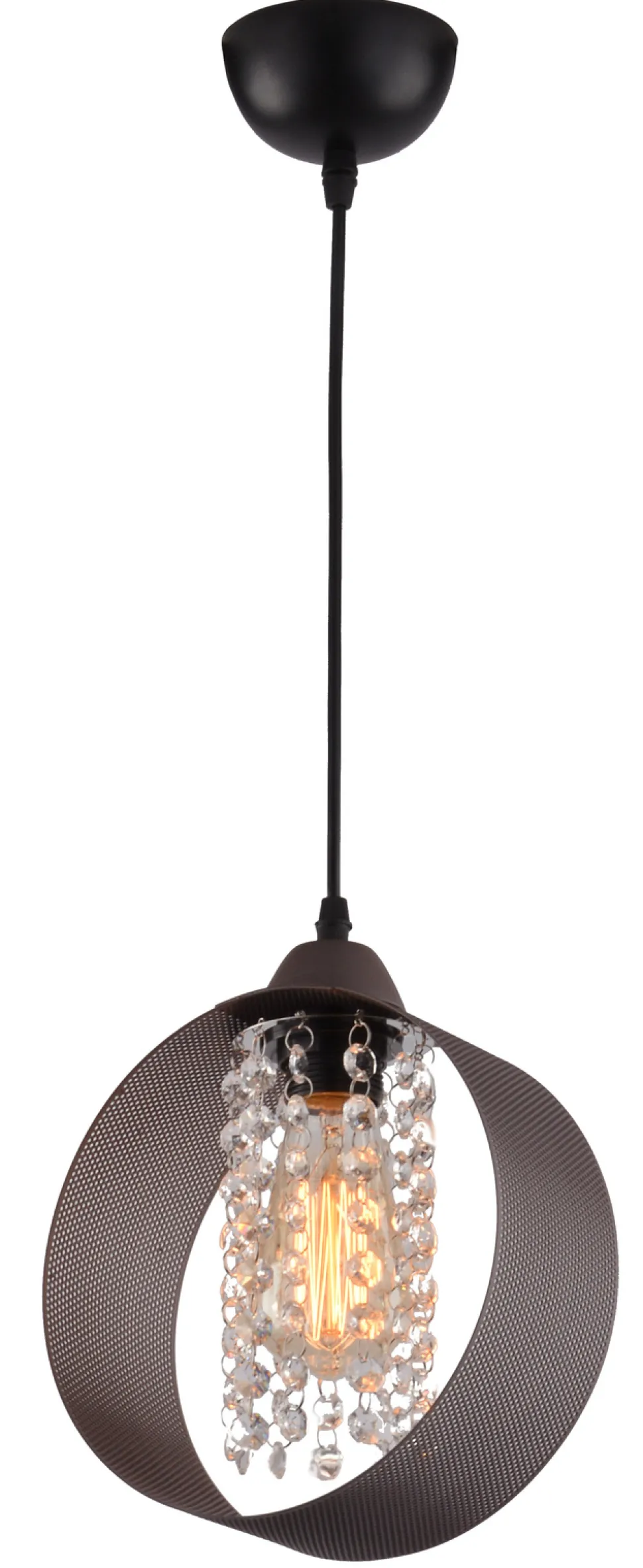 Lampa wisząca Andaro 21 1x40W E27 kawowy