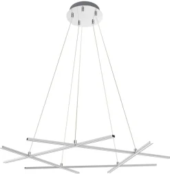 Lampa wisząca Andros 82x78 50W LED srebrny 4000K