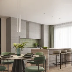 Lampa wisząca ARCHE 1 biała