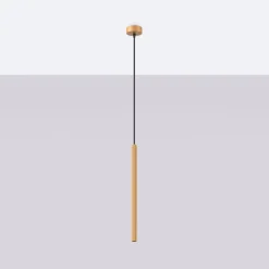 Lampa wisząca ARCHE 1 złota