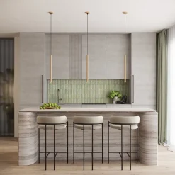 Lampa wisząca ARCHE 1 złota