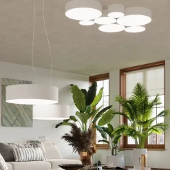 Lampa wisząca ARENA 45 biała