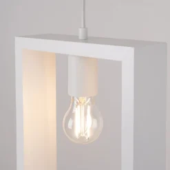 Lampa wisząca ARIES biała