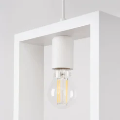 Lampa wisząca ARIES biała