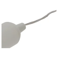 Lampa wisząca żarówka szara