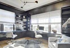 Lampa wisząca ASTRONOMY-3 czarna 175 cm