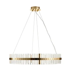 Lampa wisząca AURA LED złota 85 cm