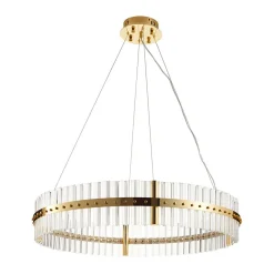 Lampa wisząca AURA LED złota 85 cm