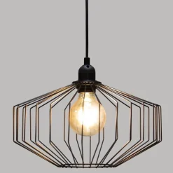 Lampa wisząca Azur czarna