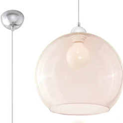 Lampa wisząca BALL szampański