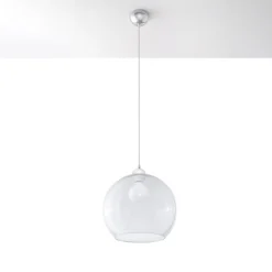 Lampa wisząca BALL transparentny