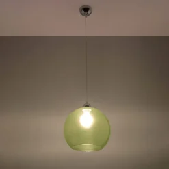 Lampa wisząca BALL zielona