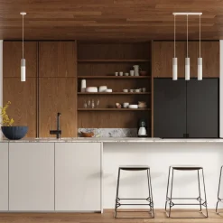 Lampa wisząca BORGIO 1 biały