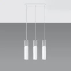 Lampa wisząca BORGIO 3L biały