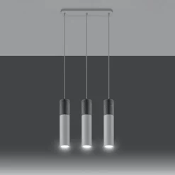 Lampa wisząca BORGIO 3L biały