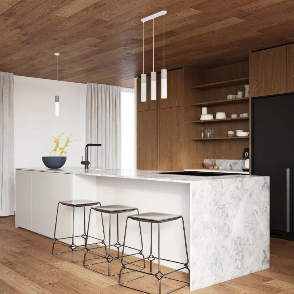 Lampa wisząca BORGIO 3L biały