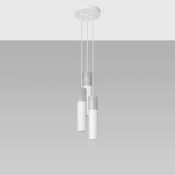Lampa wisząca BORGIO 3P biały