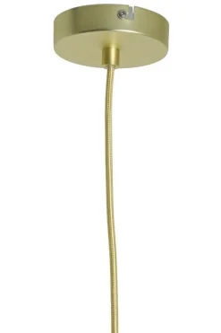 Lampa wisząca Boste ciemnozielona złota