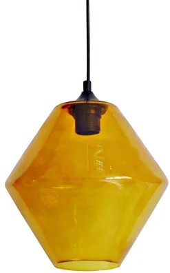 Lampa wisząca bremen 20 1x60W E27 klosz  pomarańczowy
