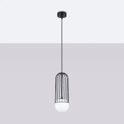 Lampa wisząca BRINA 1 czarna