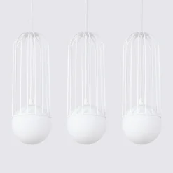 Lampa wisząca BRINA 3L biała