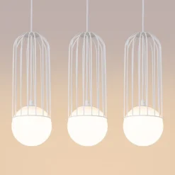 Lampa wisząca BRINA 3L biała